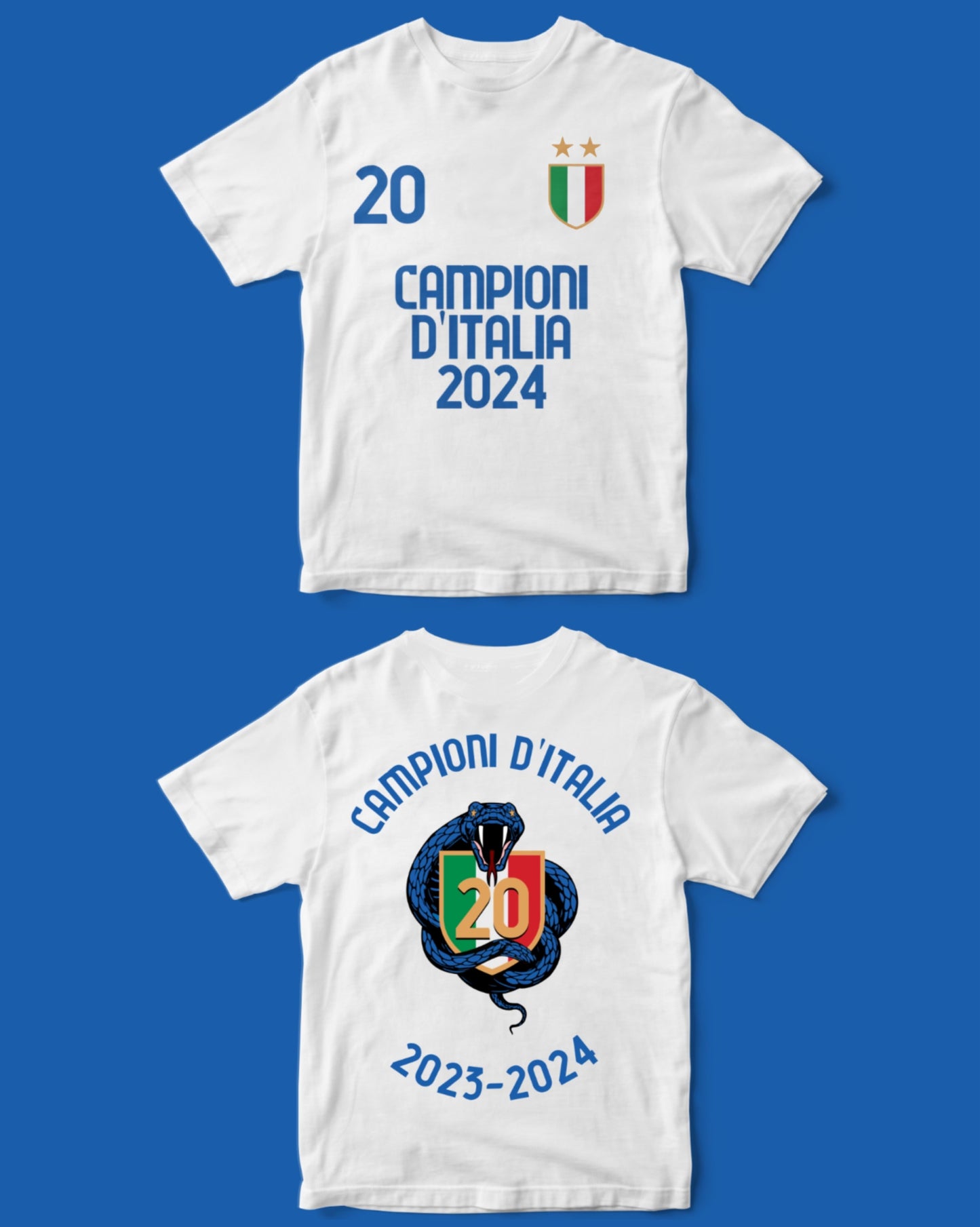 T-shirt Inter scudetto pack da 20 pezzi