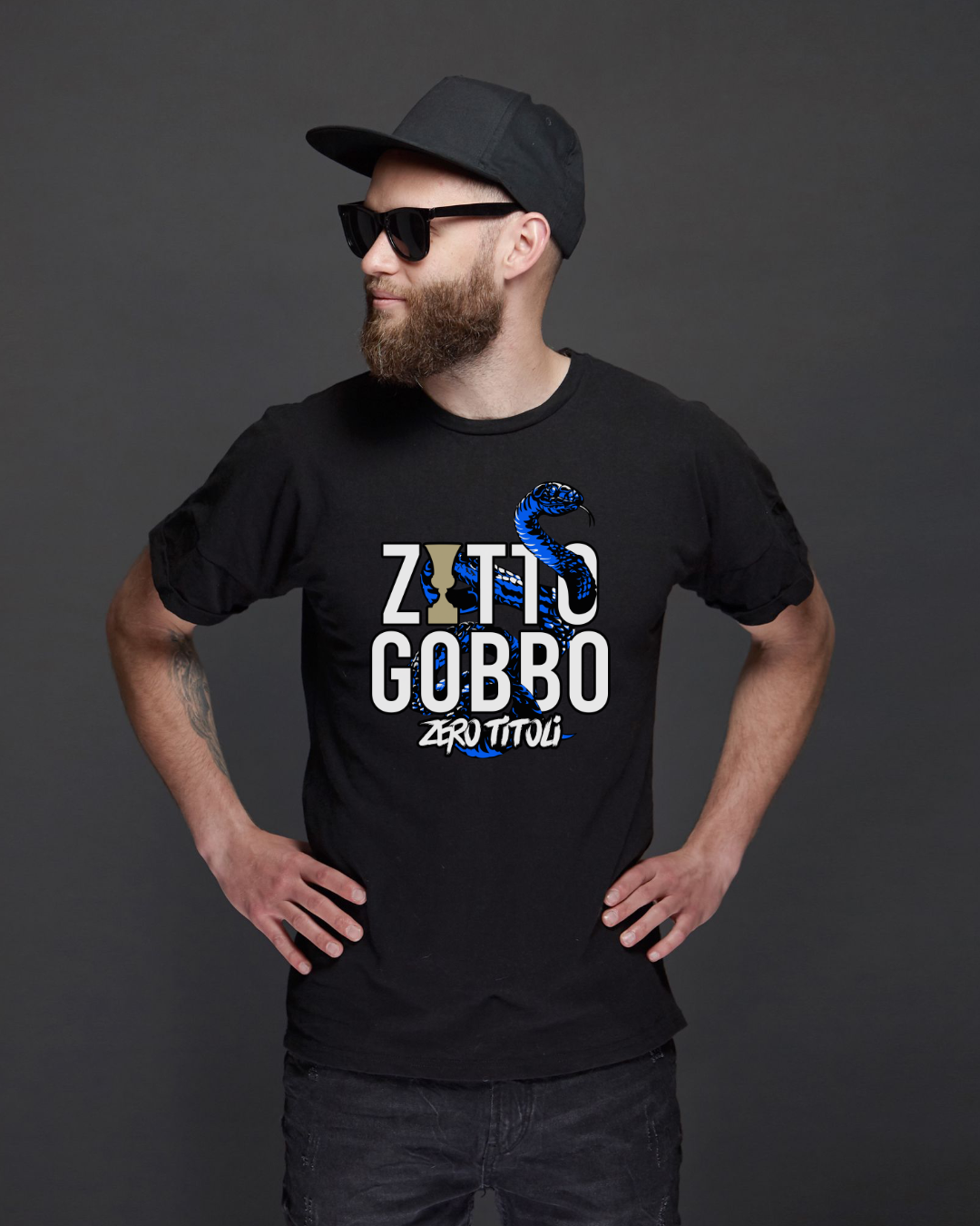 T-shirt Inter ''Zitto Gobbo''