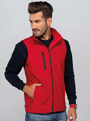 Gilet Softshell con ricamo personalizzato